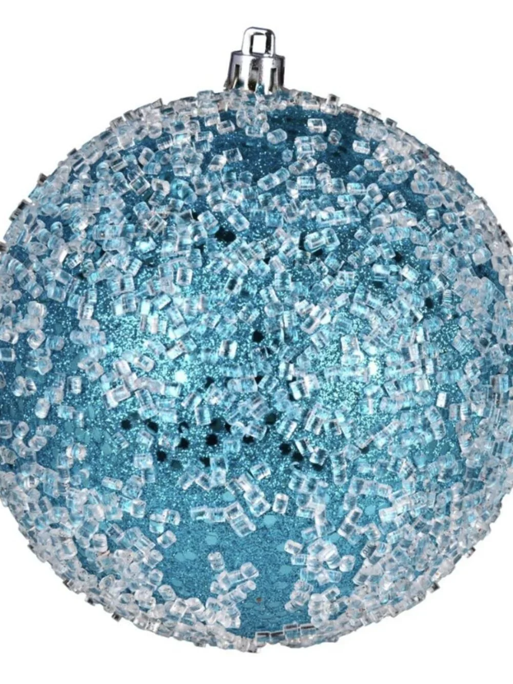 Vickerman Glitter Hail Ball Ornament Christmas Decor Holiday Decoration Gift